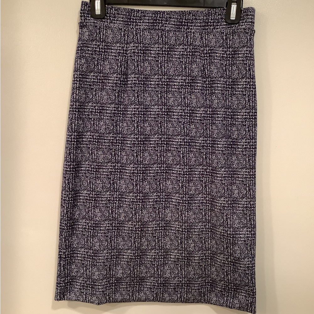 41 Hawthorn Kora Knit Jacquard Pencil Skirt